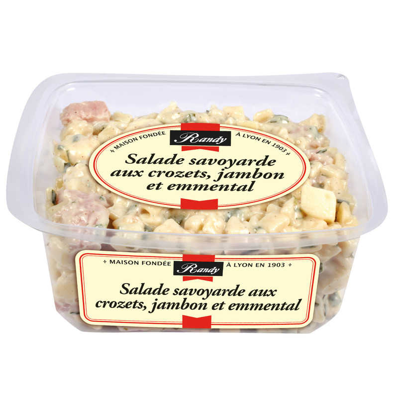 Savoyard salad with crozets ham and emmental 300g