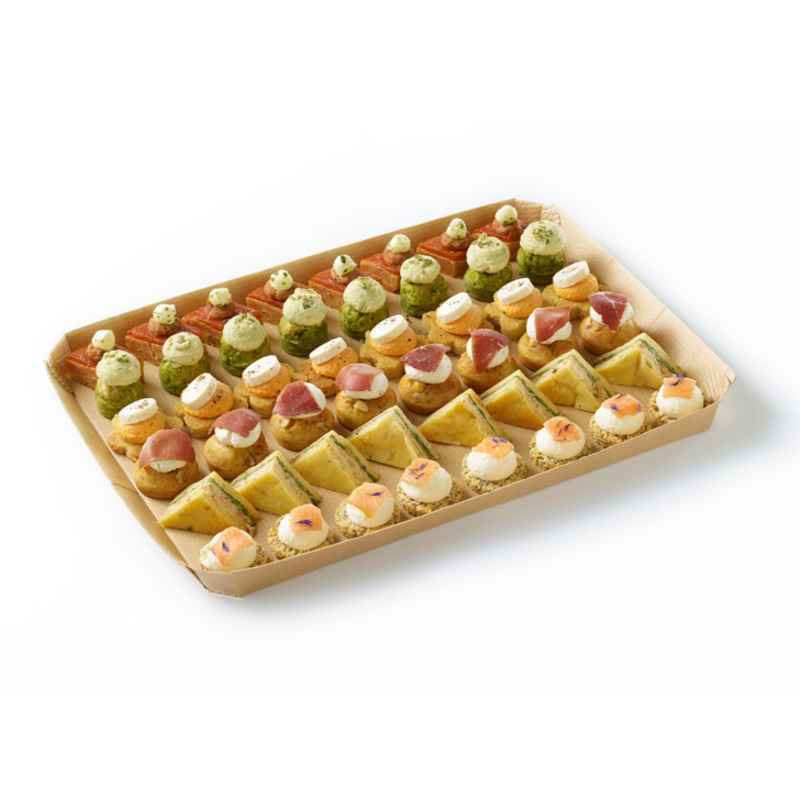 ❆ Bistrot appetizers service tray x48 760g