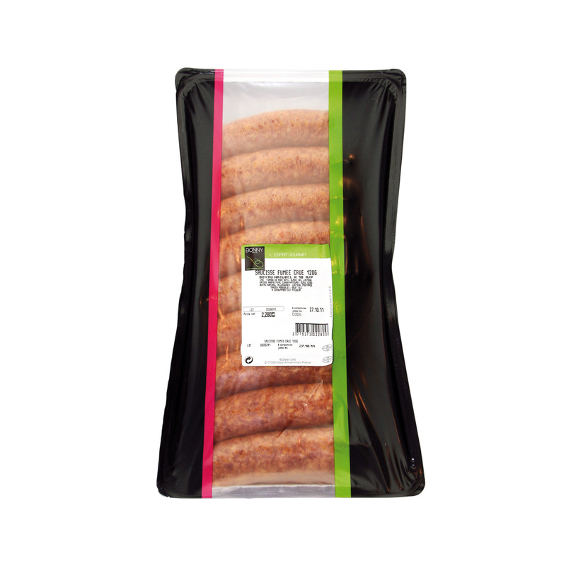 Raw smoked sausage atm.packed 8x±120g