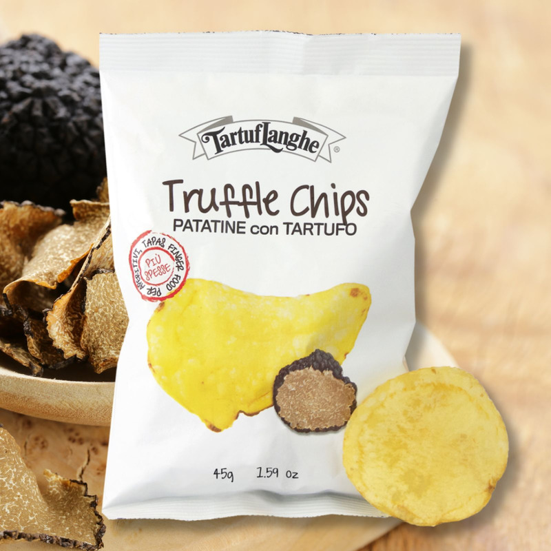 Potato chips with freeze-dried summer truffle Tuber Aestivum Vitt. 0.45% pouch 45g