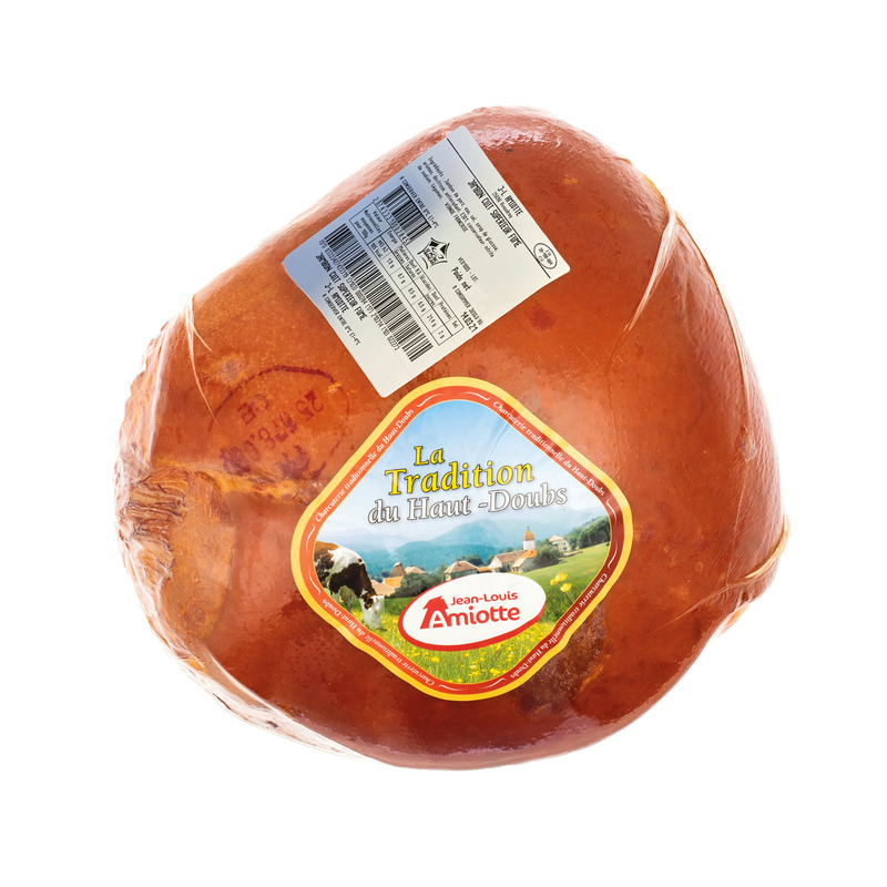 Jambon cuit fumé Plateau porc français ±7,4kg