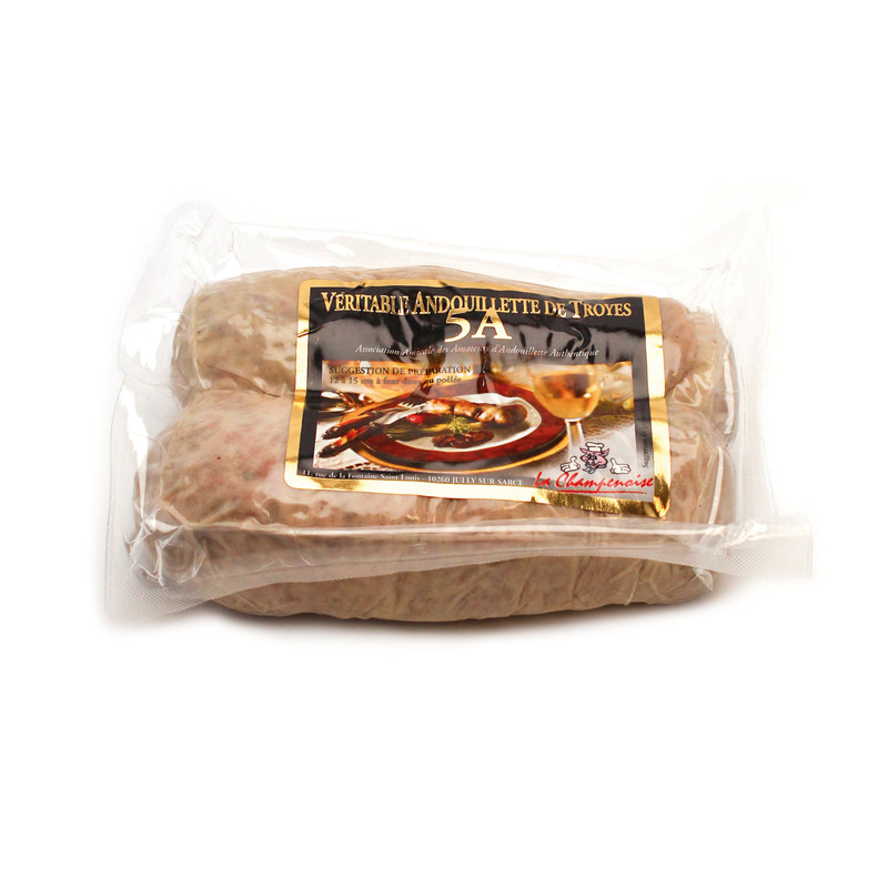 Troyes Andouillette sausage 5A vacuum packed 2x±200g
