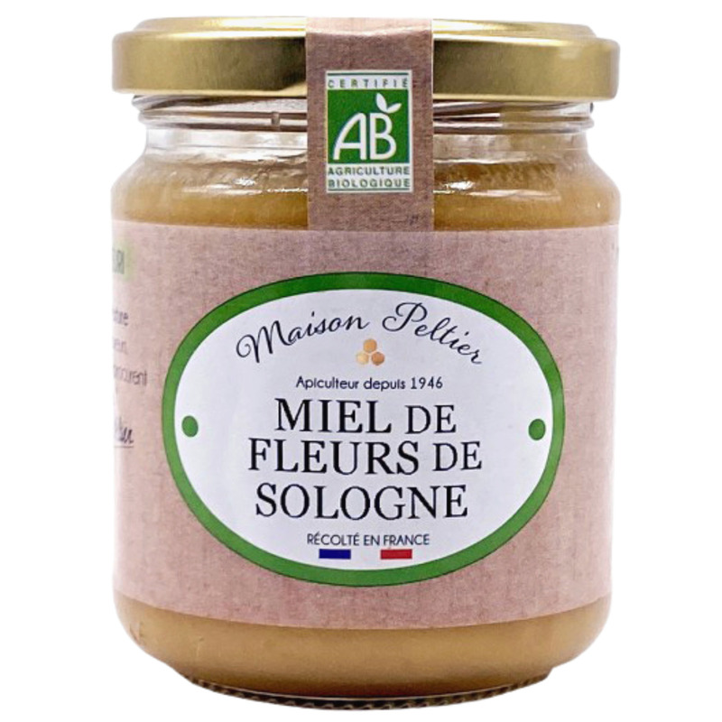Sologne flower honey jar 500g