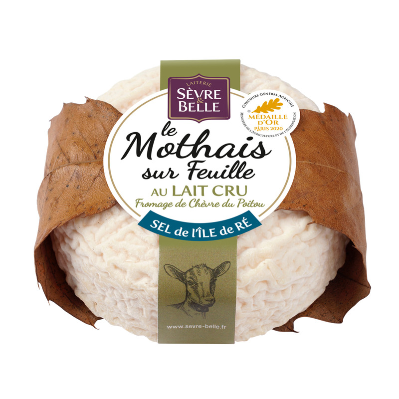 Le Mothais sur feuille | French raw milk goat cheese 150g