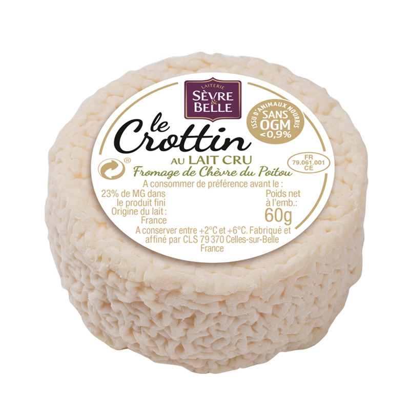 Le Crottin | Fromage de chèvre au lait cru français 12x60g