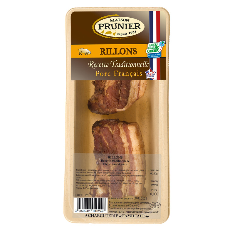 Crackling french pork x2 LPF 220g