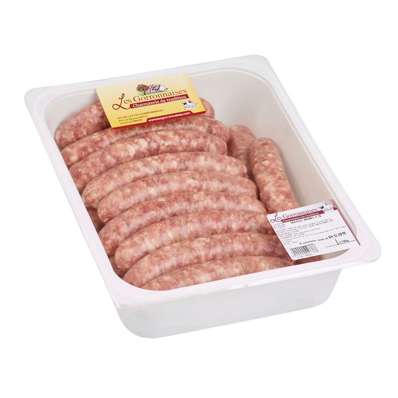 Plain sausage LPF x20 atm.packed 2.6kg