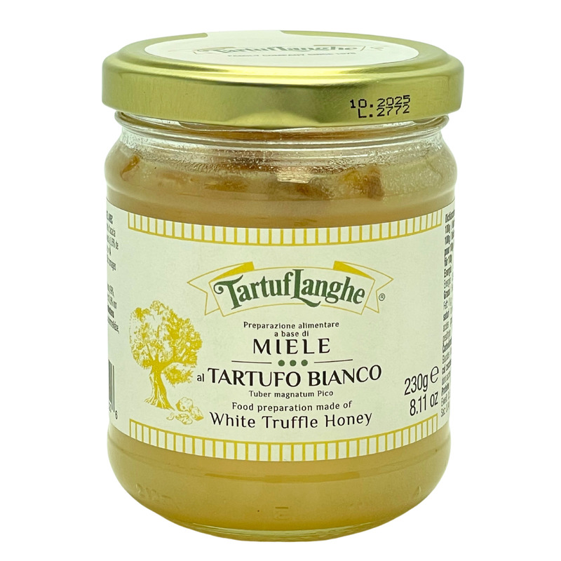 Préparation de miel d'acacia à la truffe blanche Tuber Magnatum Pico 0,05% bocal 230g