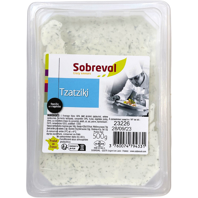 Tzatziki tub 500g