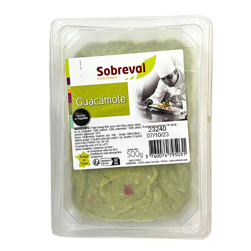 Guacamole tub 500g