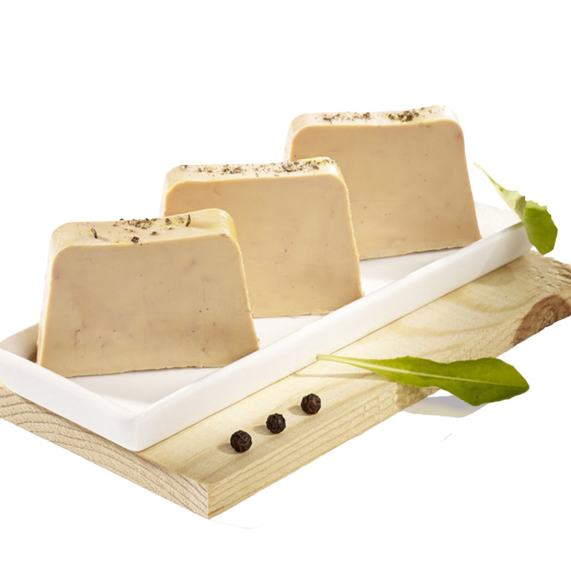 Foie gras de canard entier mi-cuit IGP Sud-Ouest Le Marbré barquette 1kg