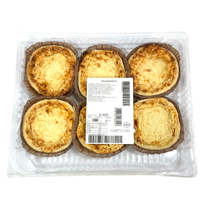 Tarte aux fromages | Emmental et comté 6x140g