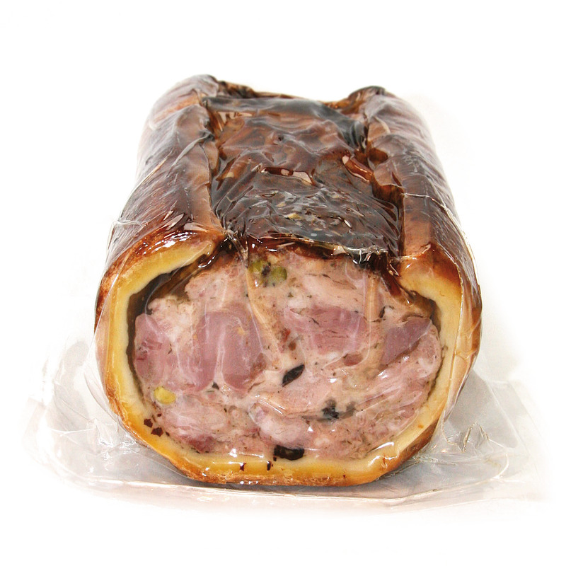 Quail and Zante grapes pâté en croûte ±2kg