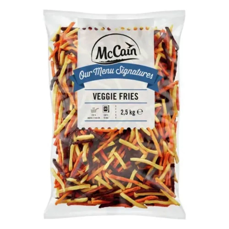 ❆ Veggie fries | Frites de légumes (carotte, betterave, panais) 2,5kg