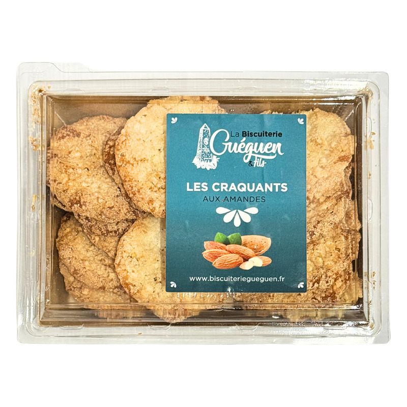 Almond crunchy biscuits box 130g