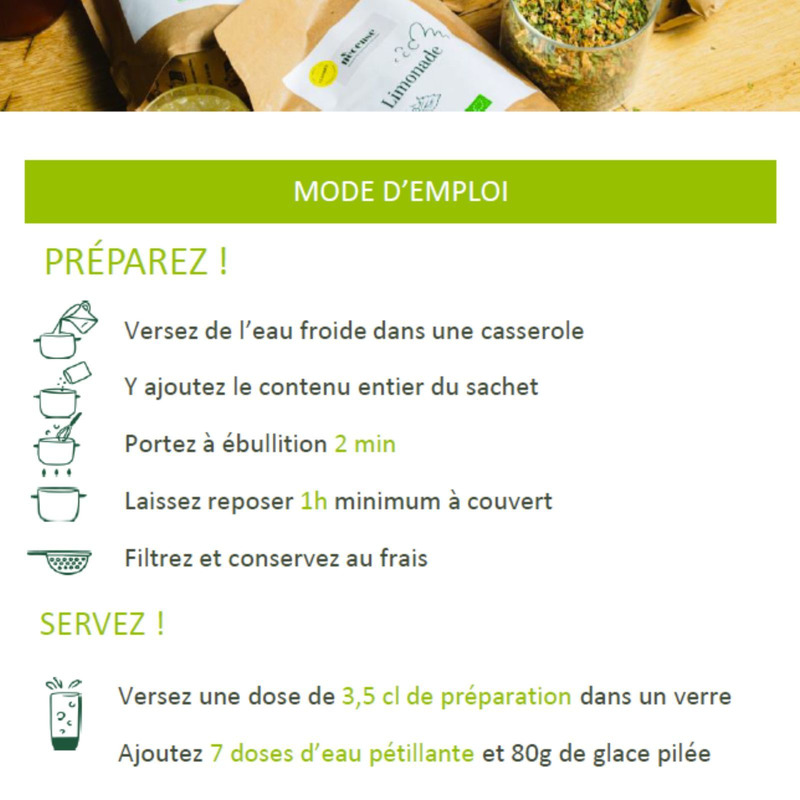 Homemade Auvergne tonic dry mix 540g