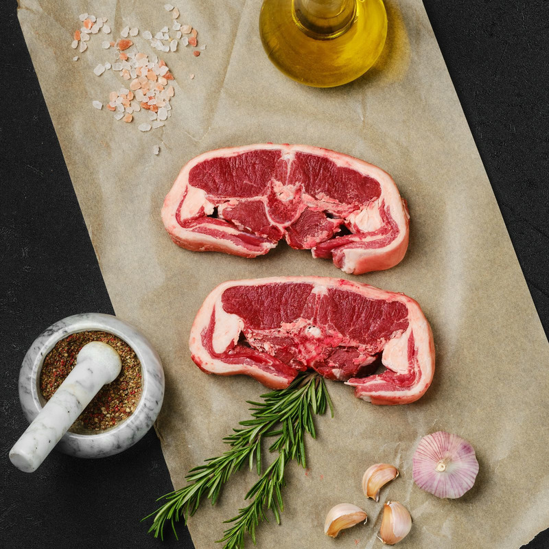 Lamb chop d'agneau | Selle d'agneau tranchée 5x±200g