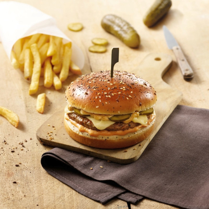 Burger bistro boeuf Charolais français 6x195g
