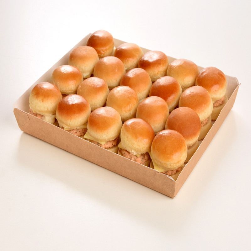 ❆ Mini burger saumon 20x15g