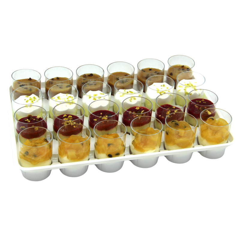 ❆ Assortiment de mini verrines sucrées x24 550g