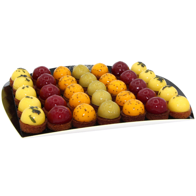 ❆ Assortiment de mini-dômes aux fruits x35 465g