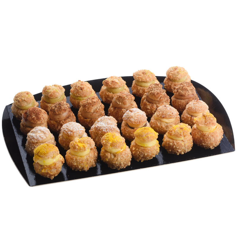 ❆ Assortiment de mini choux à la crème croquants x24 320g