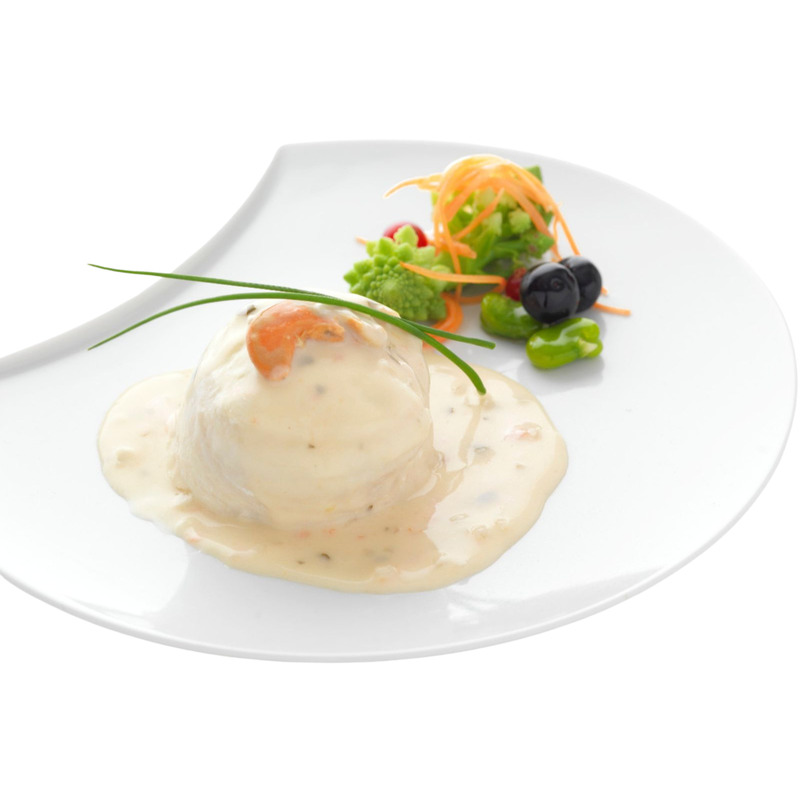 Turban de sole tropicale à la crème de whisky barquette 1,2 kg