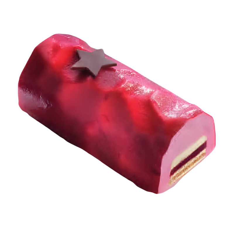 ❆ Yule log red fruits 8 portions 536g