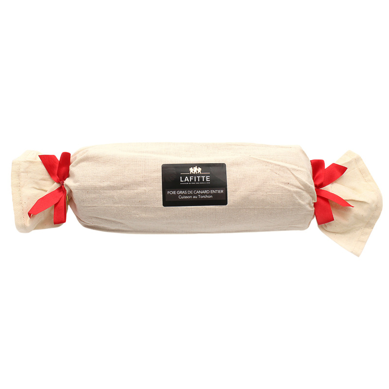Foie gras de canard IGP Sud-Ouest entier mi-cuit au torchon ±900g