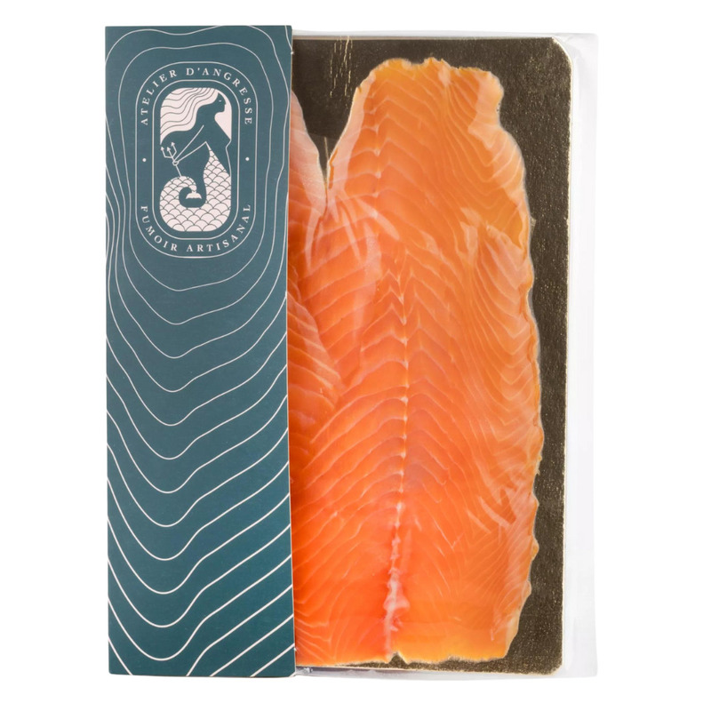 Truite fumée des Pyrénées a/ intercalaires 4 tranches ±150g