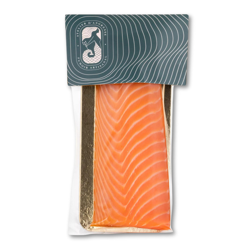 Coeur de filet de saumon fumé d'Écosse 250g
