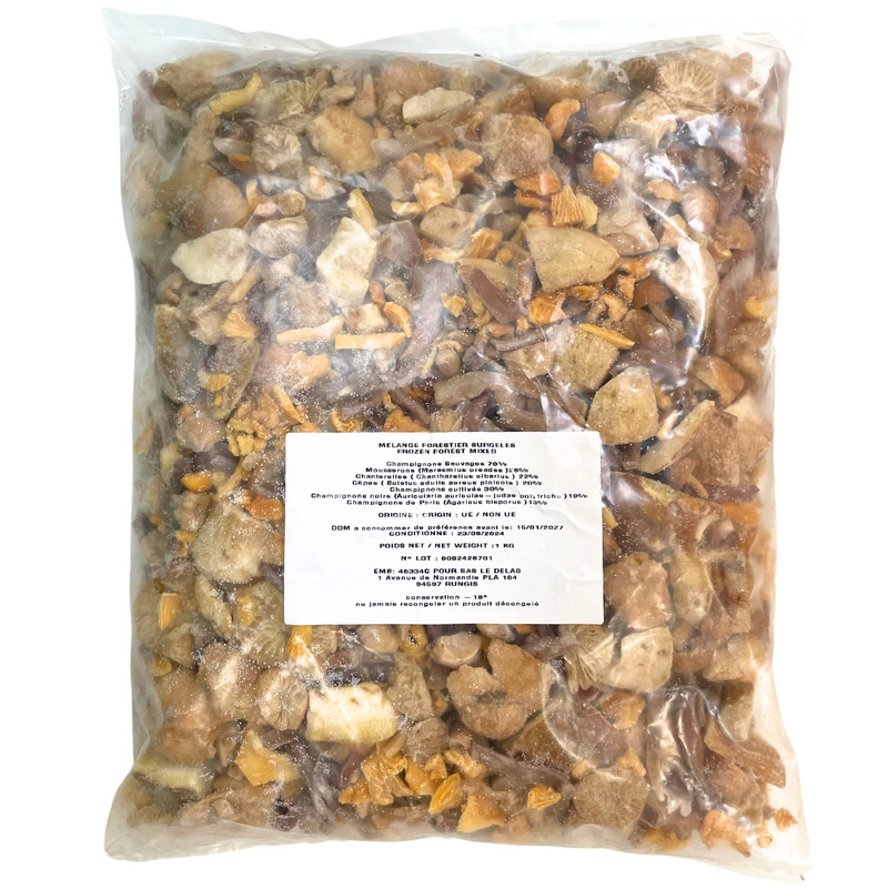 ❆ Premium forest mix of sliced mushrooms 2.5kg