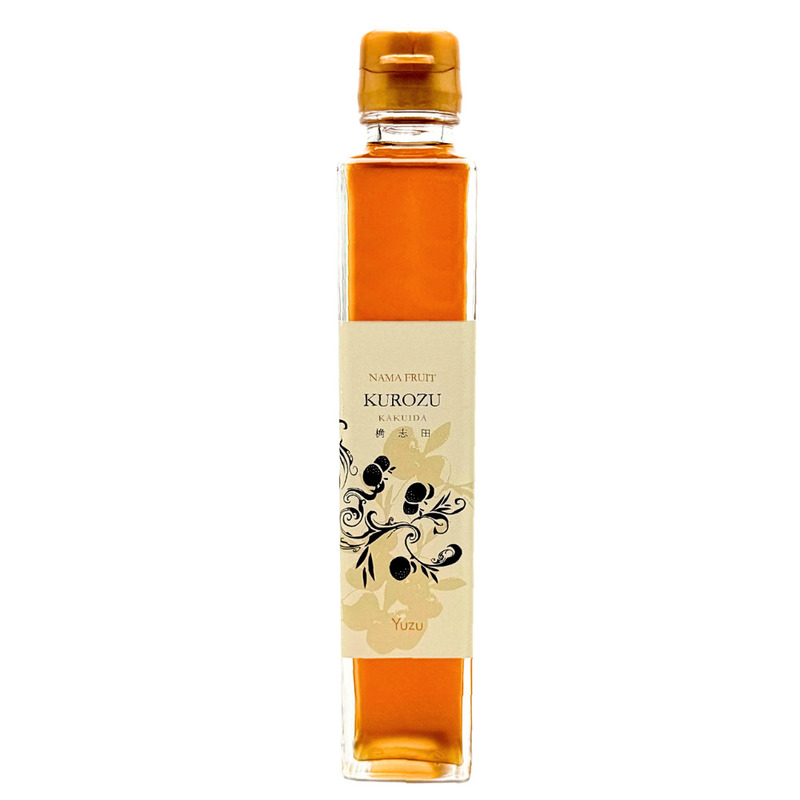 Condiment japonais au vinaigre noir de riz et de yuzu flacon 200ml
