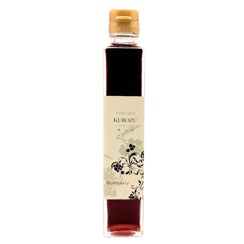 Condiment japonais au vinaigre noir de riz et de myrtille flacon 200ml
