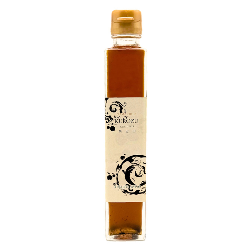 Condiment japonais au vinaigre noir de riz et de prune Ume flacon 200ml