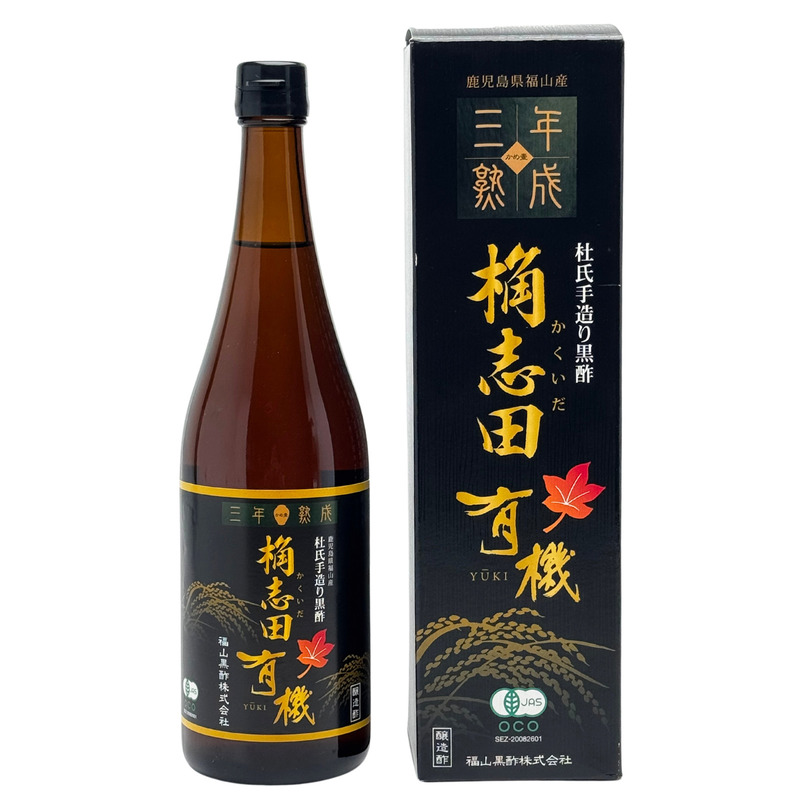 Vinaigre noir de riz japonais 3 ans bouteille 720ml