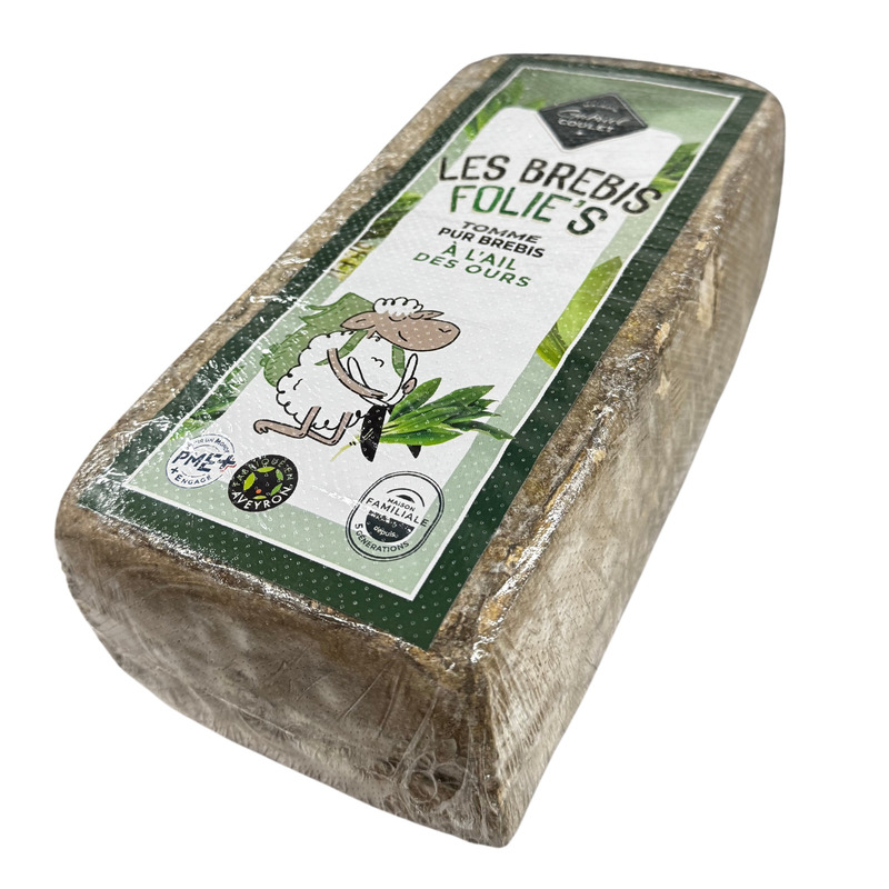 Aveyron sheep tomme with bear garlic ±2.2kg