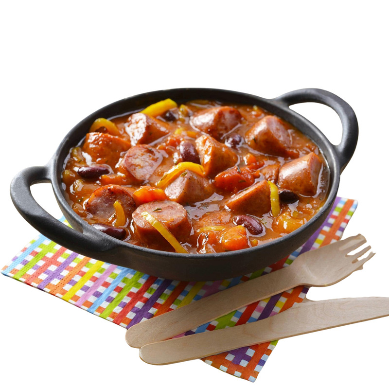 Rougail sausage with red beans tub 1.8kg