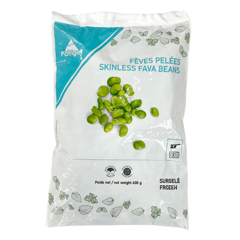 ❆ Fèves pelées IQF 600g