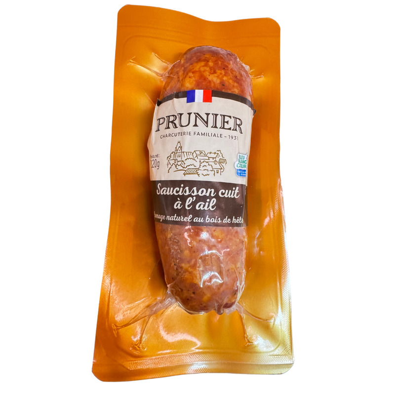Garlic sausage boyau naturel LPF 220g