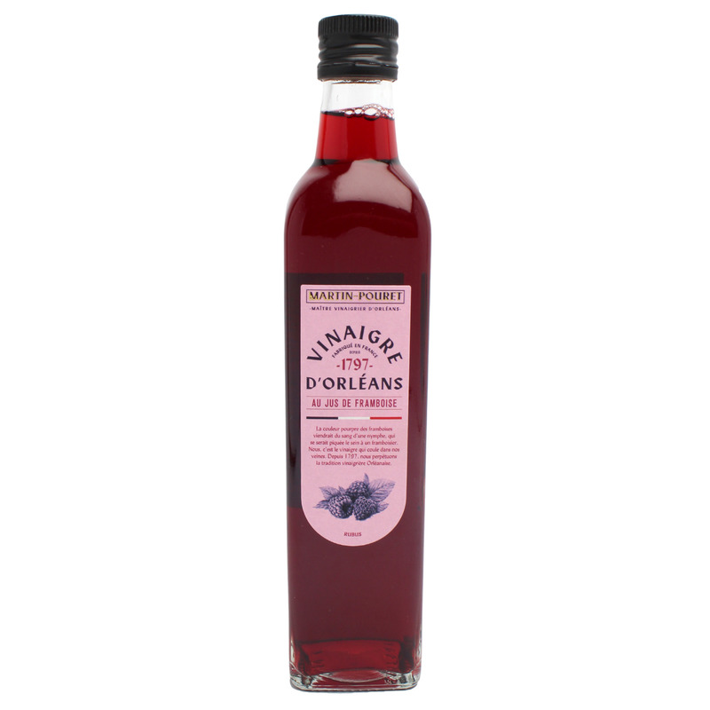 Vinaigre à l'ancienne au jus de framboises 50cl