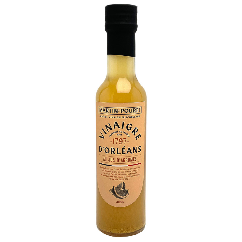Vinaigre à l'ancienne au jus d'agrumes 25cl