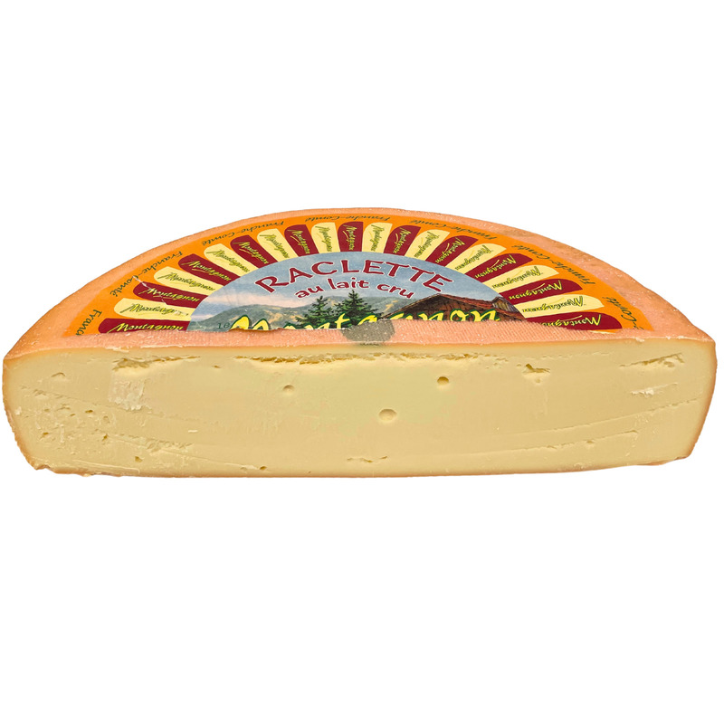 Unpasteurised Montagnon raclette french milk 1/2 ±3.5kg