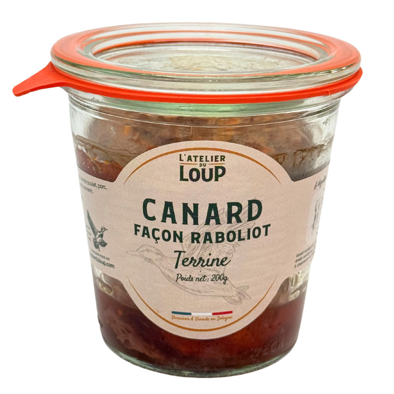 Raboliot-style duck verrine 200g