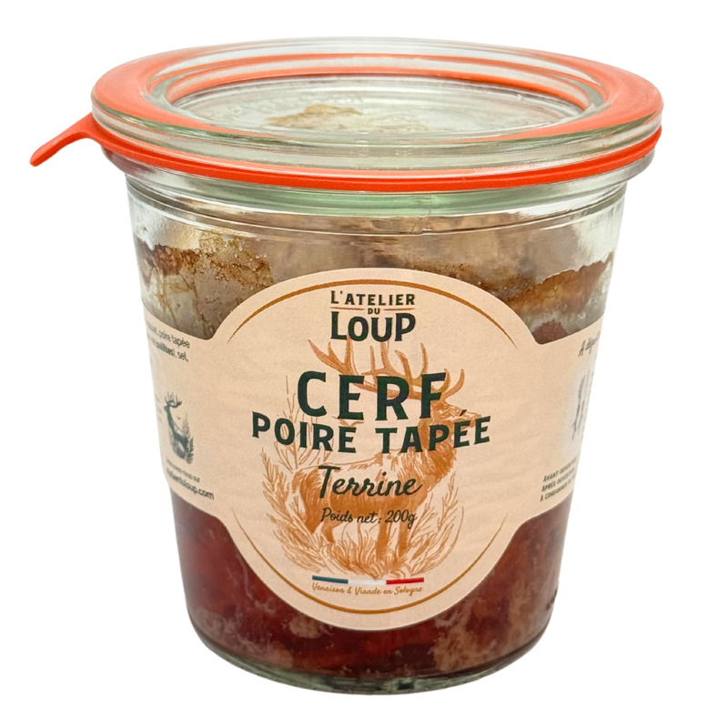 Venison and pear terrine verrine 200g