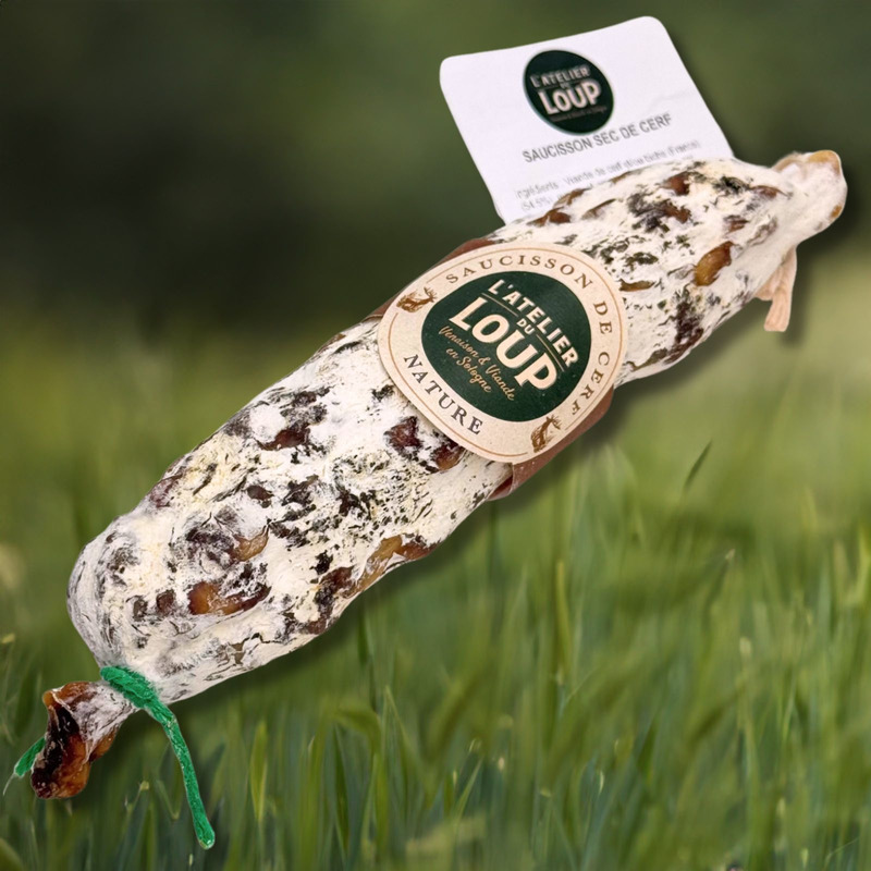 Venison sausage natural ±170g