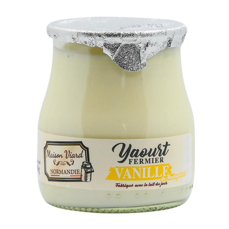 Farmhouse yoghurt with natural Madagascar vanilla extract 140g