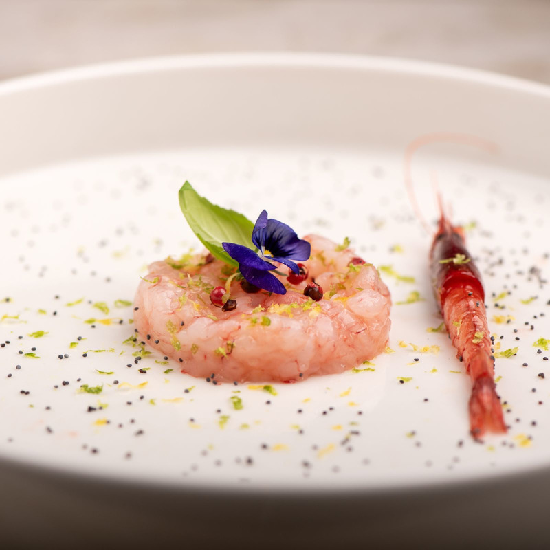 ❆ Tartare de gambero rosso | Crevettes rouges premium 10x100g