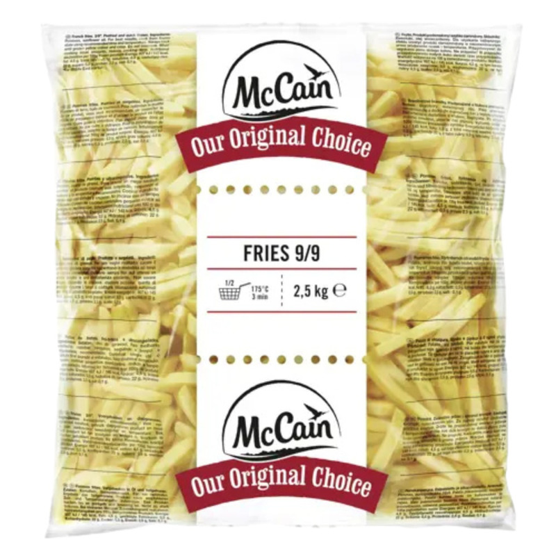 ❆ Frite 9/9 2,5kg