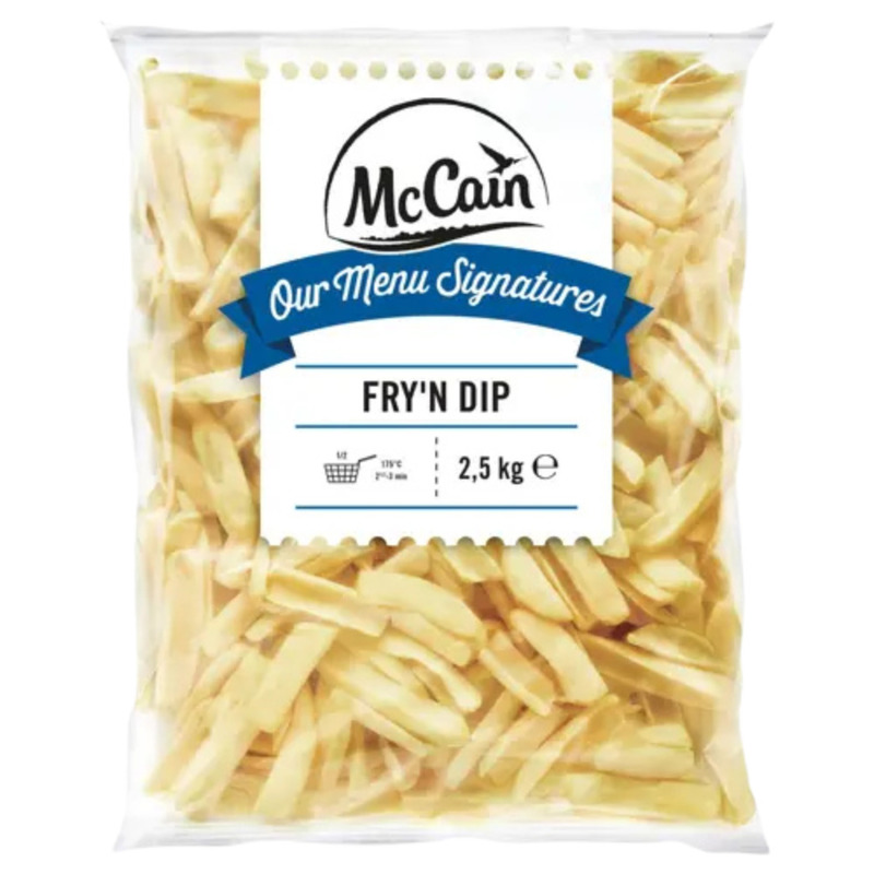 ❆ Fry'n dip curved fries french origin 2.5kg